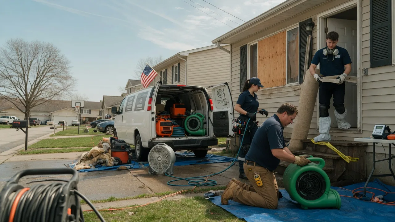 Water Damage Restoration in Arcadia, PA near me